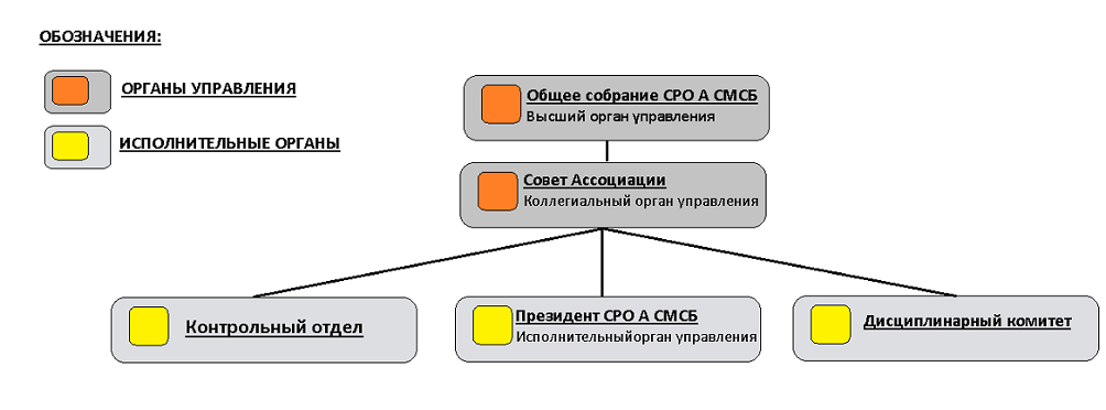 структура Саморегулируемая организация Ассоциация строителей малого и среднего бизнеса